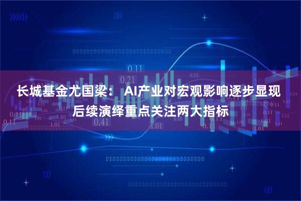 长城基金尤国梁： AI产业对宏观影响逐步显现 后续演绎重点关注两大指标